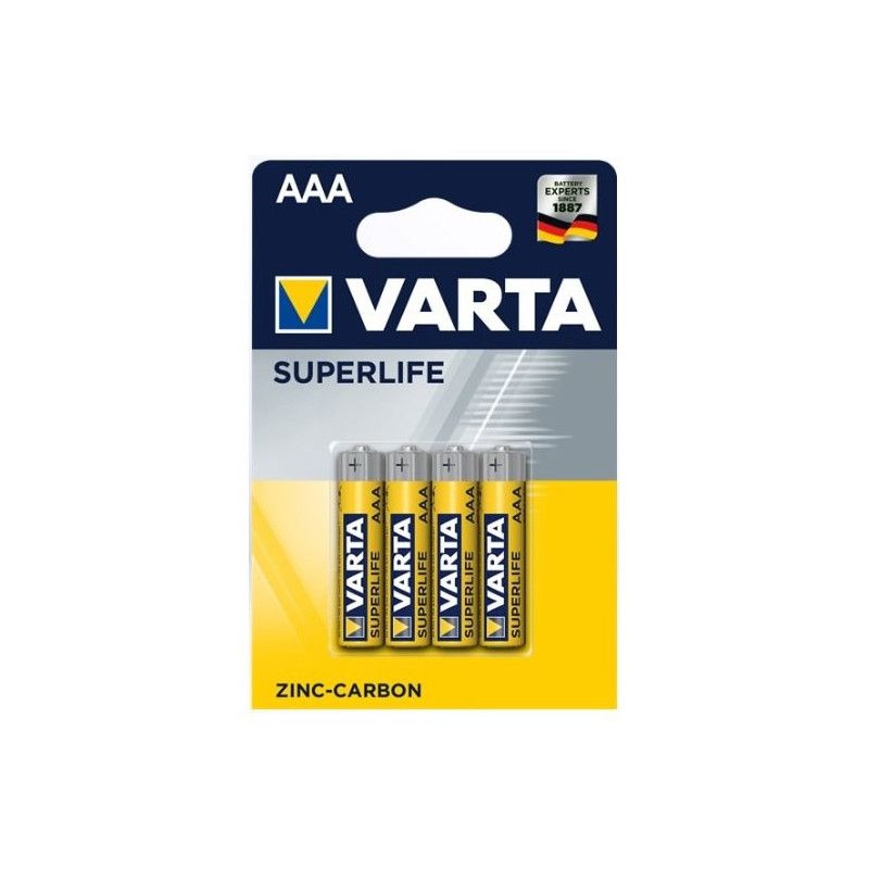 Varta Superlife AAA vienkartinės šarminės baterijos