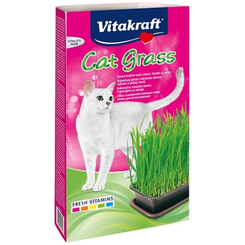 VITAKRAFT kačių žolės rinkinys katėms, 120 g