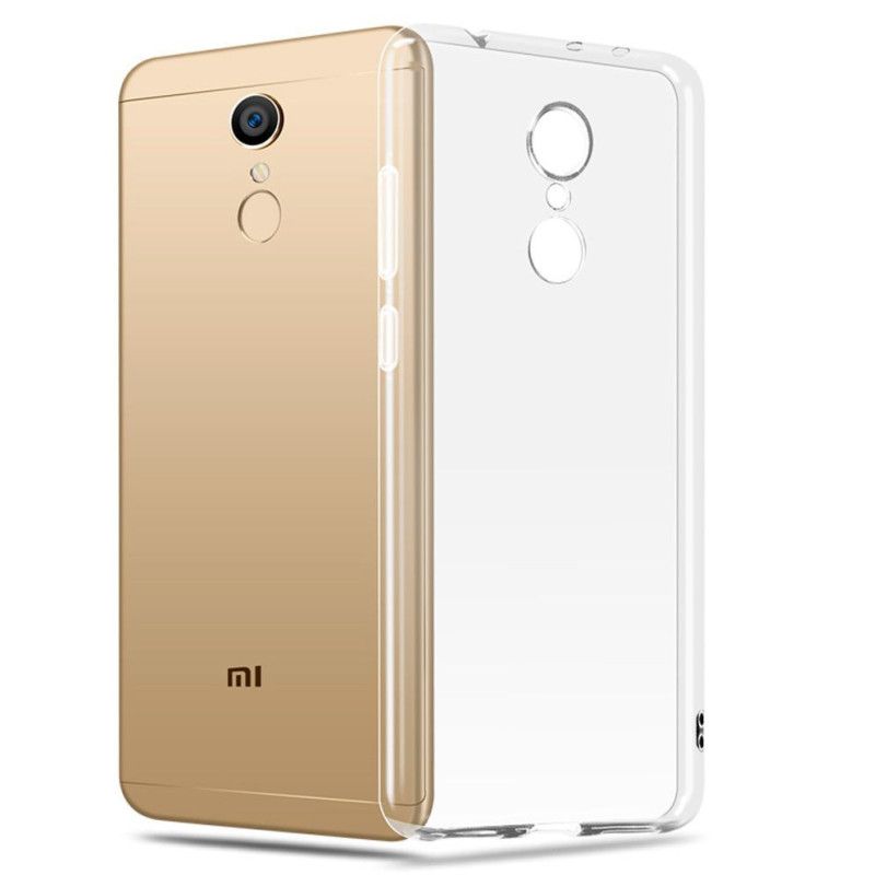 „Xiaomi Redmi 5 Plus“ silikoninis dėklas, skaidrus