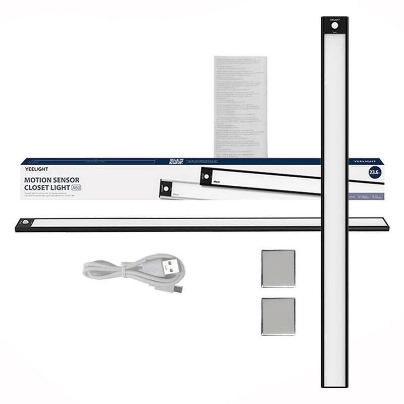 „Yeelight“ spintos jutiklinis šviestuvas 60 cm – juodas, 4000 K