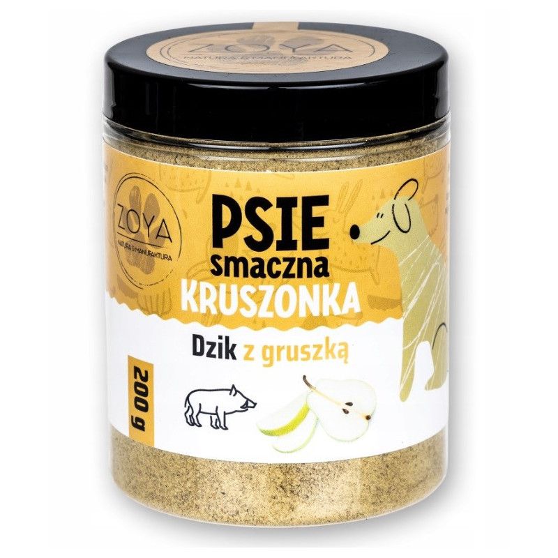 ZOYA šernų ir kriaušių trupininis skanėstas šunims - 200 g