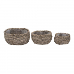 3 puodų rinkinys Ego Dekor Basic L