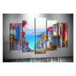 5 paveikslų rinkinys Tablo Center Dolce Vita