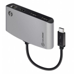 Adapteris ALOGIC ThunderBolt 3 Dual Display Port TB3D2DPBL-SGR