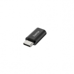 Adapteris Hama micro USB, USB-C adapter, black