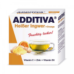 ADDITIVA Heißer Ingwer + Orange Imbieras + Oranžinė Vitaminas C + Cinkas + Vitaminas D3 karštas gėrimas N10