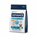 Advance Adult Mini sausas pašaras su vištiena ir ryžiais šunims : Pakuotė sausas maistas - 3 kg