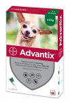 Advantix Lašai Nuo Blusų Ir Erkių šunims Iki 4kg - 4 pipetės