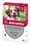 Advantix Lašai Nuo Blusų Ir Erkių šunims Nuo 10 25kg - 1 pipetė