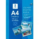 AIGOSTAR JG230 blizgus fotopopierius, 20 lapų, A4