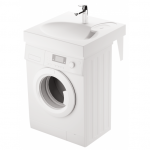 Akmens masės praustuvas PAA Claro 60x60 cm