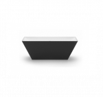 Akmens masės vonia Aura Erunna 1, skirtingų spalvų vidus ir išorė pagal RAL : Spalva - Pasirenkama RAL spalva, Tipas - Su persipylimu, Vonios ilgis - 1752 mm, Vonios plotis - 805 mm