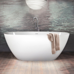 Akmens masės vonia PAA Perla, 160 cm