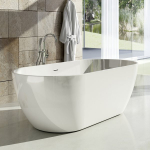 Akrilinė laisvai statoma vonia Freedom O | Vonia Freedom O 169 x 80 sniego baltumo