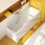 Akrilinė stačiakampė vonia Classic | Vonia Classic 140x70 sniego baltumo