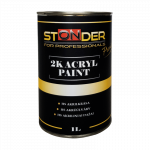 Akriliniai dažai RAL 7024 1L