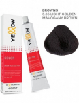 Alfaparf Milano kreminiai plaukų dažai Alfaparf Milano Yellow Color Nr.5.35 100ml