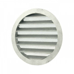Aliuminio ventiliacijos grotelės MRA160, DN160, apvalios