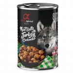 ALPHA SPIRIT Konservai Šunims Kalakutienos Rutuliukai Su Kalendra 400g - 6 x 400 g