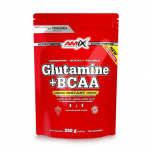 AMIX Glutamine + BCAA powder - 250g Miško uogos