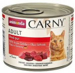 ANIMONDA Cat Carny Adult skonis: jautiena 200g x6