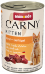 ANIMONDA Cat Carny Kitten skonis: jautiena, paukštiena 400g x6