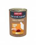 ANIMONDA Gran Carno Single Protein Adult Chicken Pur 12x400 g vištienos suaugusiems šunims