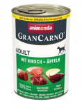 ANIMONDA GranCarno Suaugusiųjų kiauliena su elniena ir obuoliais 400 g