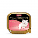 ANIMONDA Vom Feinsten Adult Cat skonis: su kalakuto širdelėmis 100g