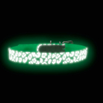 Antkaklis Convenience Reflect Glow Leopard - L / XL - 25 mm, 53-61 cm