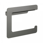 Antracito pilkos spalvos tualetinio popieriaus laikiklis "Wenko Montella