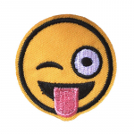 Antsiuvas medžiaginis Smile 20; 4.9cm