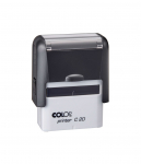 Antspaudas COLOP Printer C20, juodas korpusas, juoda pagalvėlė