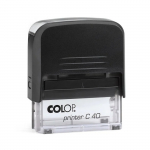 Antspaudo korpusas Colop Printer C40, juodas spalvos