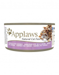 APPLAWS Cat Adult Mackerel with Sardine in Broth skumbrės ir sardinės sultinyje 72x70 g