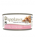 APPLAWS Cat Adult Tuna with Prawn in Broth tunas ir krevetės sultinyje 24x70g