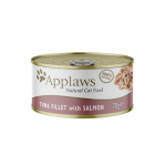 Applaws Cat konservai su tunu ir lašiša sultinyje katėms : Pakuotė konservas - 70 g