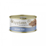 Applaws Cat Ocean Fish konservai su žuvimi katėms : Pakuotė konservas - 156 g