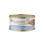Applaws Cat Tuna Fillet with Cheese konservai su tunu ir sūriu katėms : Pakuotė konservas - 156 g