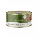 Applaws Cat Tuna in Jelly konservai su tunu ir jūros dumbliais katėms : Pakuotė konservas - 70 g