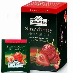 Arbata AHMAD ALU STRAWBERRY, 20 vokelių su siūlu po 2 g