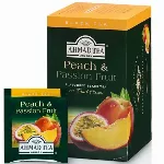 Arbata AHMAD ASLU FRUIT PEACH & PASSION, vokeliuose, 20 vnt. po 2 g