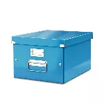Archyvavimo dėžė LEITZ WOW, sudedama, A4, 200 x 281 x 370 mm, šviesiai mėlyna