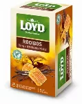 Aromatizuota raudonoji arbata LOYD, medaus ir vanilės skonio, 20 x 2g