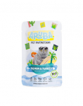 ARUBA Cat Ekologiška lašiša ir kalakutiena su šlaunele ir ciberžole 70 g