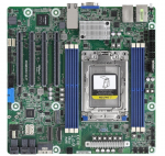 Asrock ROMED6U-2L2T pagrindinė plokštė Socket SP3 „micro ATX“