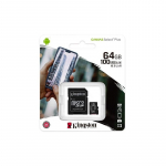 Atminties kortelė KINGSTON Canvas Select plus UHS-I 64GB, MICRO SD XC, SDCS2/64GB