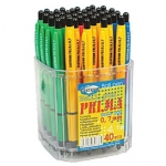 *Automatinis tušinukas Centrum PRIMA, 0,7mm, mėlynos spalvos