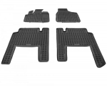 Automobiliniai kilimėliai Lancia Voyager 5 Seats (2011-2015) Guminiai