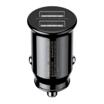 Automobilinis įkroviklis 2x USB, "Remax RCC239", 2,4A (juodas)